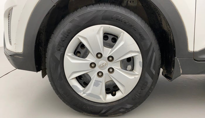 2018 Hyundai Creta E PLUS 1.6 PETROL, Petrol, Manual, 62,518 km, Left Front Wheel