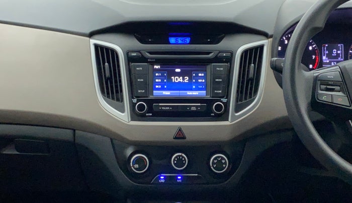 2018 Hyundai Creta E PLUS 1.6 PETROL, Petrol, Manual, 62,518 km, Air Conditioner