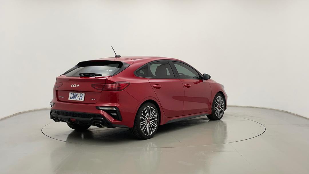 2021 Kia Cerato Gt (no Jbl Premium Sound), Automatic, 40815 km, Right Back Diagonal (45- Degree) View