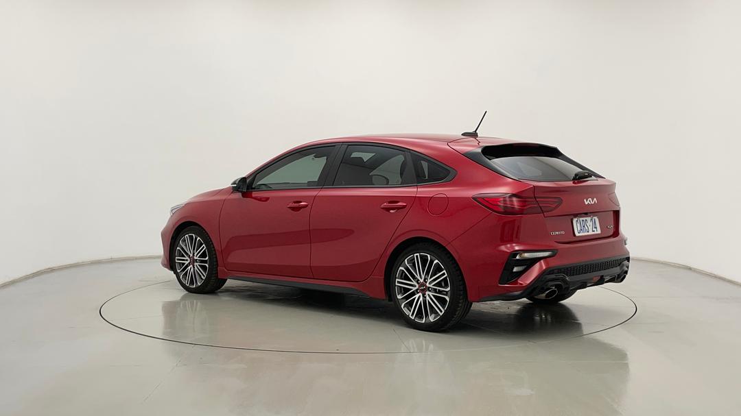 2021 Kia Cerato Gt (no Jbl Premium Sound), Automatic, 40815 km, Left Back Diagonal (45- Degree) View