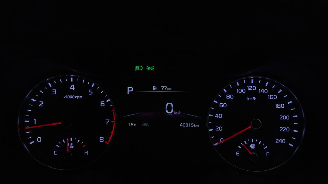 2021 Kia Cerato Gt (no Jbl Premium Sound), Automatic, 40815 km, Odometer View
