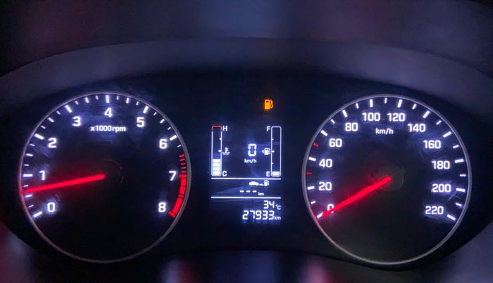 2018 Hyundai Elite i20 ASTA 1.2, Petrol, Manual, 27,933 km, Odometer Image