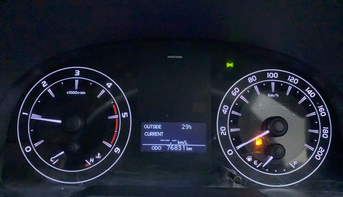 2017 Toyota Innova Crysta 2.4 GX 8 STR, Diesel, Manual, 76,831 km, Odometer View