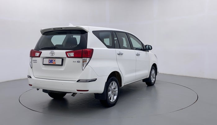 2017 Toyota Innova Crysta 2.4 GX 8 STR, Diesel, Manual, 76,831 km, Right Back Diagonal (45- Degree) View