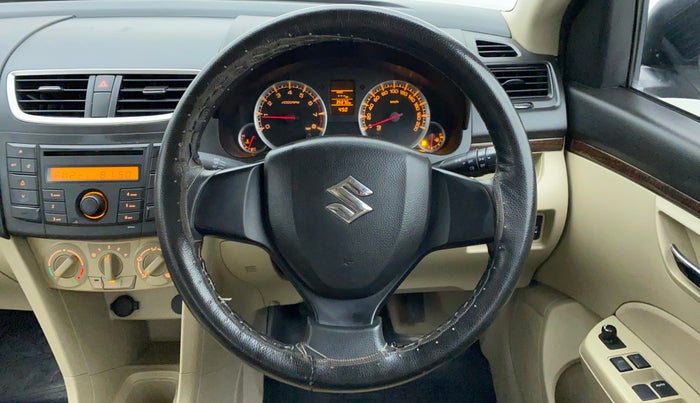 2014 Maruti Swift Dzire VXI 1.2 BS IV, Petrol, Manual, 35,765 km, Steering Wheel Close Up
