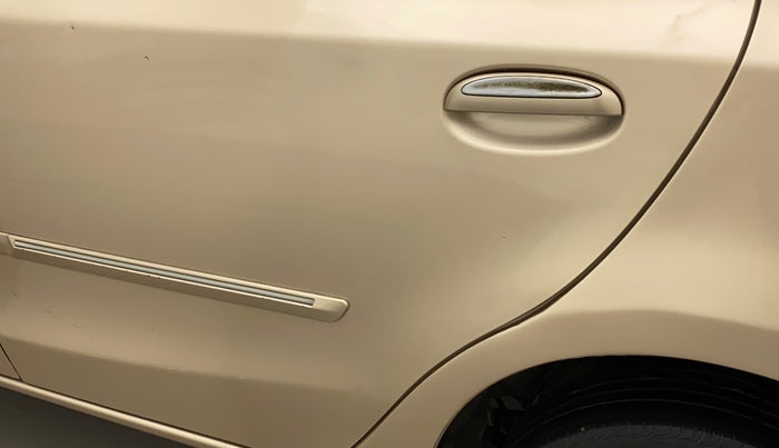 2011 Toyota Etios V, Petrol, Manual, 74,815 km, Rear left door - Minor scratches