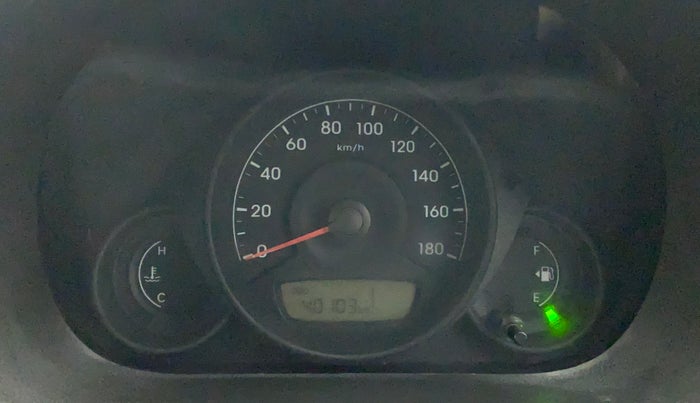 2012 Hyundai Eon ERA + SE, Petrol, Manual, 40,197 km, Odometer Image