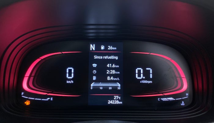 2022 Hyundai VENUE S (O) 1.0 TURBO IMT, Petrol, Manual, 24,228 km, Odometer Image