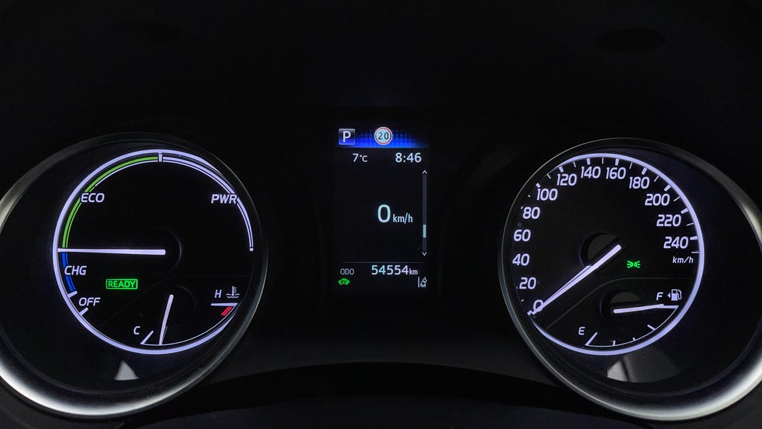 2023 Toyota Camry Ascent Hybrid, Automatic, 54554 km, Odometer View