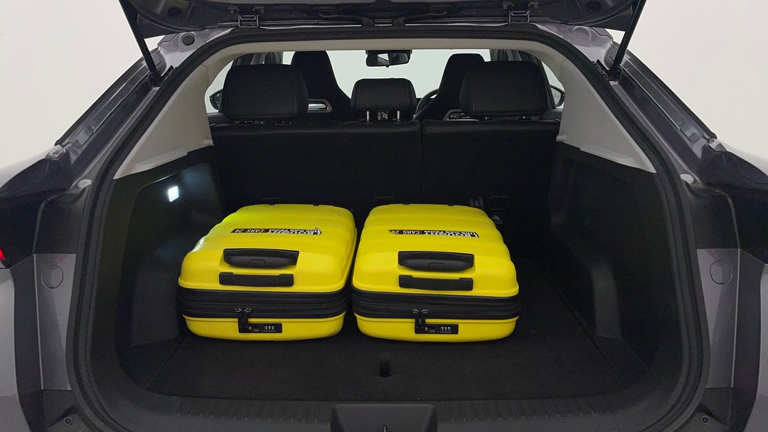 Boot Inside View with Luggage