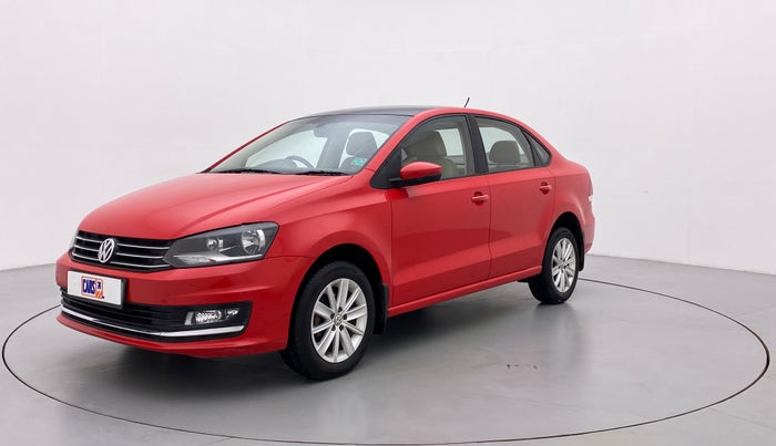 2018 Volkswagen Vento HIGHLINE TDI AT, Diesel, Automatic, 54,029 km, Left Front Diagonal