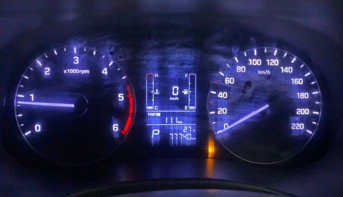 2016 Hyundai Creta SX PLUS AT 1.6 DIESEL, Diesel, Automatic, 77,740 km, Odometer Image