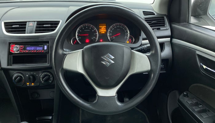 2014 Maruti Swift VXI D, Petrol, Manual, 51,788 km, Steering Wheel Close Up