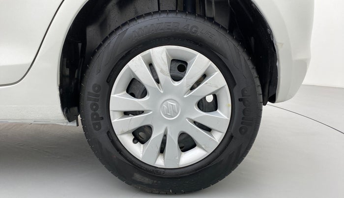 2014 Maruti Swift VXI D, Petrol, Manual, 51,788 km, Left Rear Wheel