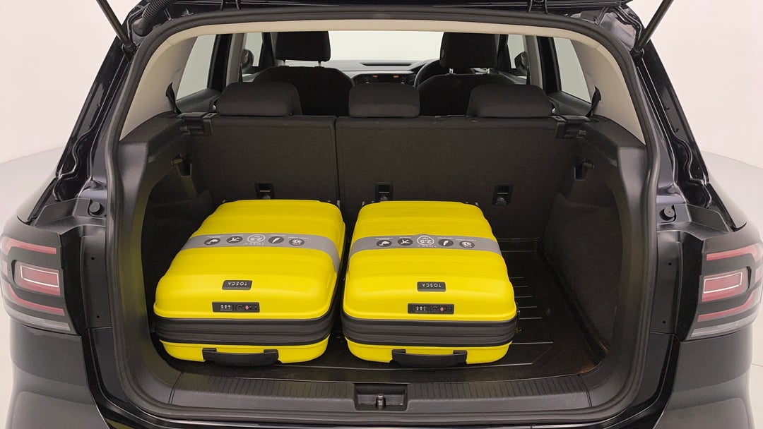 Boot Inside View with Luggage