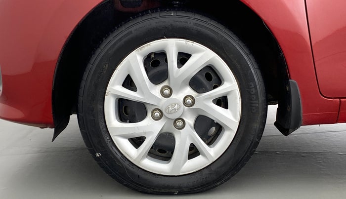 2018 Hyundai Grand i10 MAGNA AT 1.2 KAPPA VTVT, Petrol, Automatic, 34,074 km, Left Front Wheel