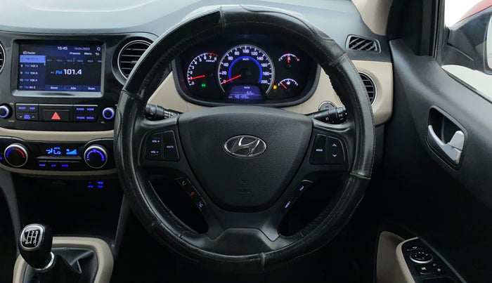 2017 Hyundai Grand i10 ASTA 1.2 KAPPA VTVT, Petrol, Manual, 40,120 km, Steering Wheel Close Up