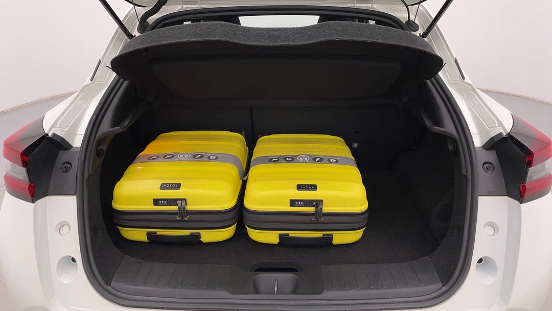 Boot Inside View with Luggage