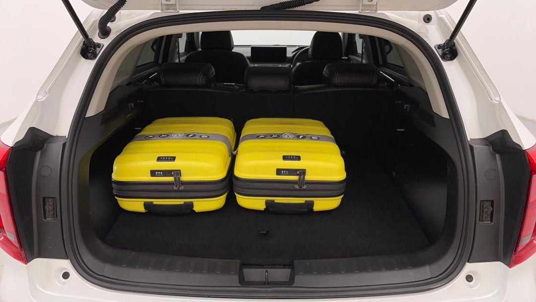 Boot Inside View with Luggage