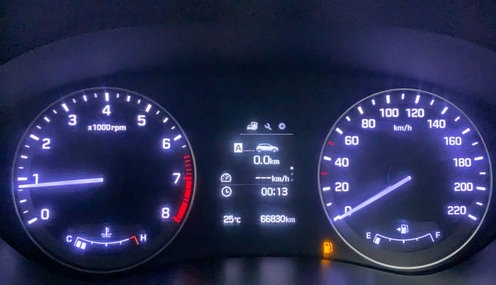 2016 Hyundai Elite i20 ASTA 1.2 (O), Petrol, Manual, 67,279 km, Odometer Image