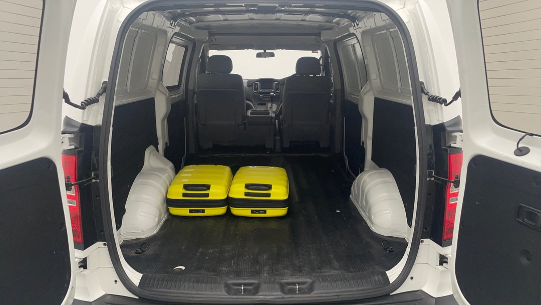 Boot Inside View with Luggage