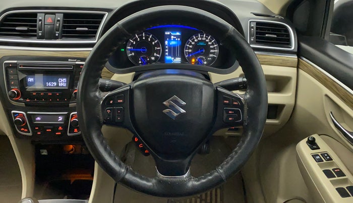 2018 Maruti Ciaz ZETA 1.5 SHVS MT PETROL, Petrol, Manual, 62,709 km, Steering Wheel Close Up