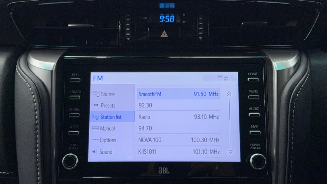 2025 Toyota Fortuner Crusade, Automatic, 11274 km, Infotainment System