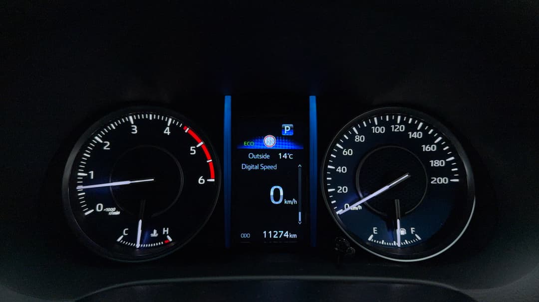 2025 Toyota Fortuner Crusade, Automatic, 11274 km, Odometer View