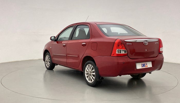 2011 Toyota Etios V, Petrol, Manual, 87,194 km, Left Back Diagonal