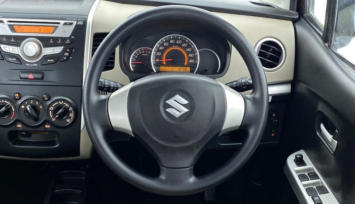 2016 Maruti Wagon R 1.0 VXI, Petrol, Manual, 10,831 km, Steering Wheel Close Up