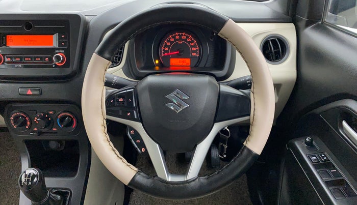 2019 Maruti New Wagon-R VXI (O) 1.2L, Petrol, Manual, 55,508 km, Steering Wheel Close Up