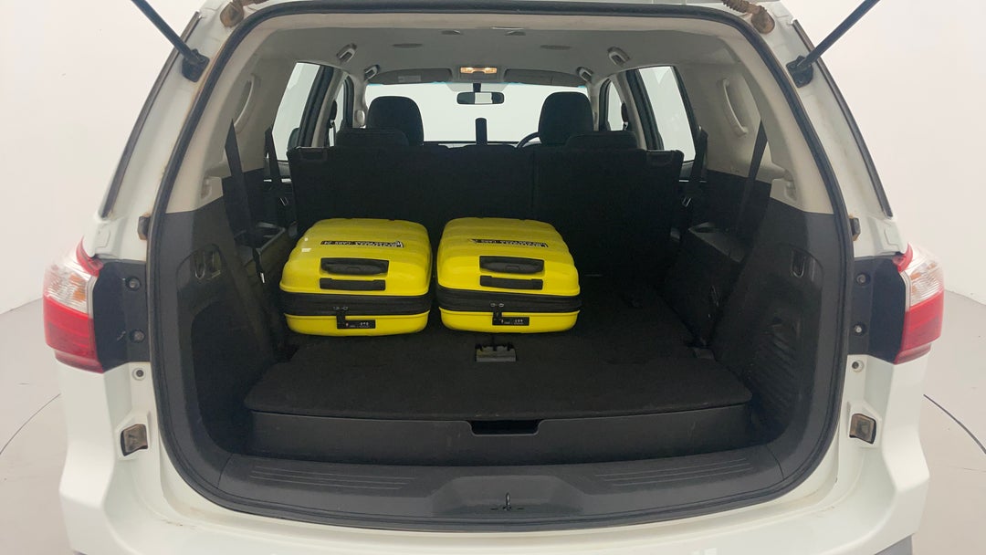 Boot Inside View with Luggage
