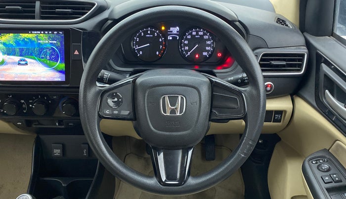 2019 Honda Amaze 1.2 SMT I VTEC, CNG, Manual, 59,332 km, Steering Wheel Close Up