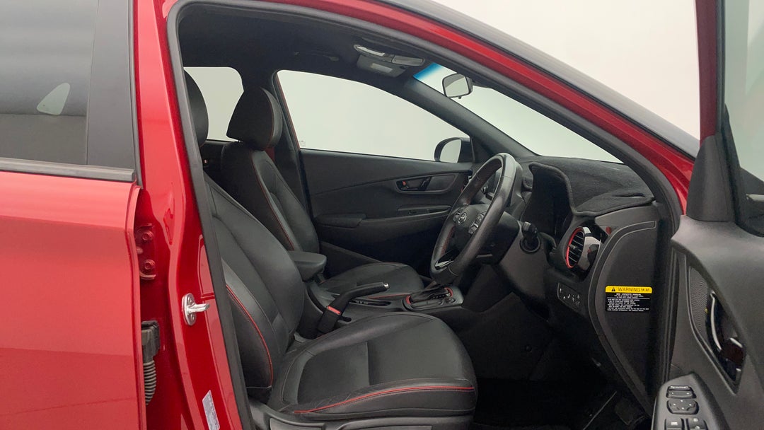 Right Side Front Door Cabin View