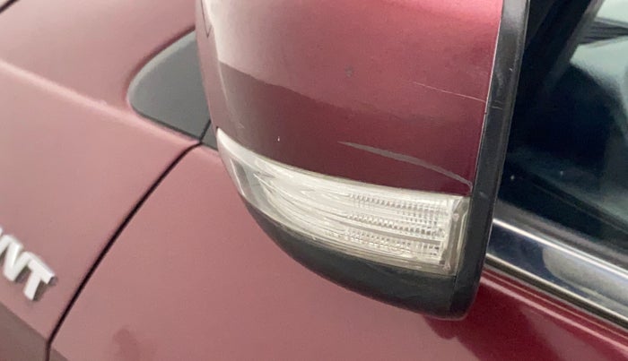 2015 Maruti Ciaz ZXI+, Petrol, Manual, 1,15,379 km, Left rear-view mirror - Indicator light not working