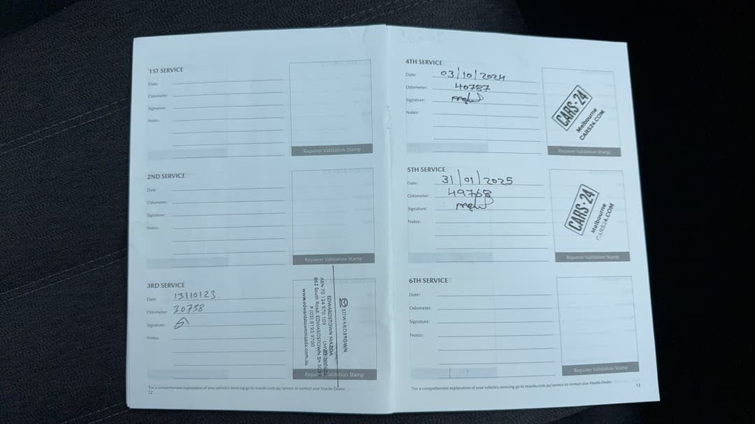 Service History