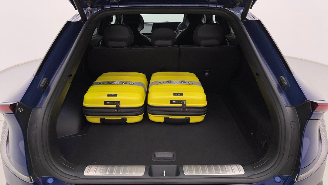 Boot Inside View with Luggage