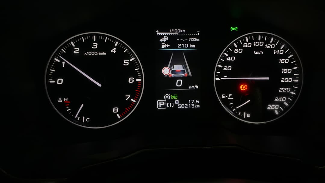2021 Subaru Outback AWD, Automatic, 58213 km, Odometer View