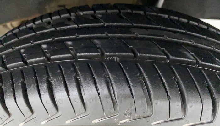 2018 Datsun Redi Go 1.0 T(O), Petrol, Manual, 16,682 km, Left Rear Tyre Tread