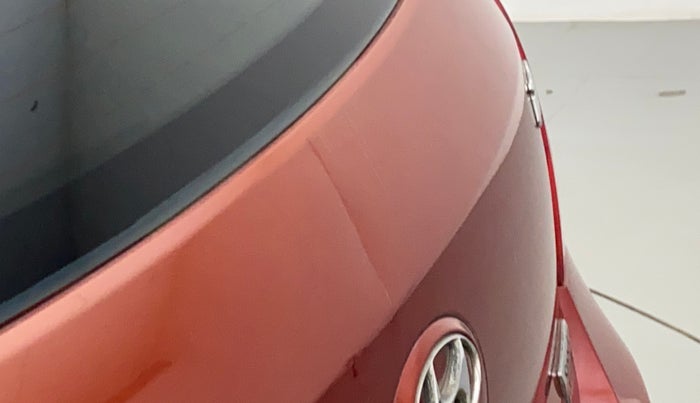 2012 Hyundai i20 SPORTZ 1.2, Petrol, Manual, 50,381 km, Dicky (Boot door) - Minor scratches