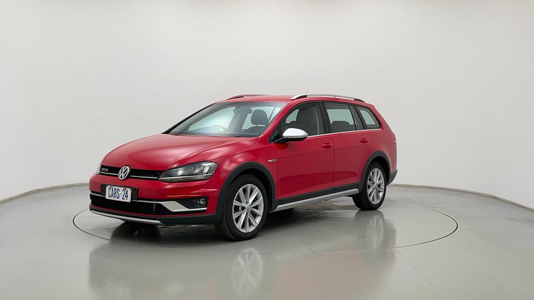 2016 Volkswagen Golf Alltrack 132 Tsi, Automatic, 122584 km, Left Front Diagonal (45- Degree) View