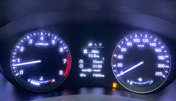 2016 Hyundai Elite i20 ASTA 1.2, Petrol, Manual, 17,389 km, Odometer Image