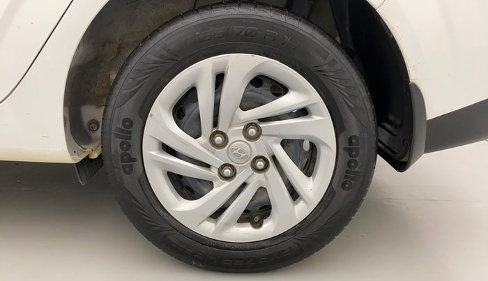 2020 Hyundai AURA S MT CNG, CNG, Manual, 48,736 km, Left Rear Wheel