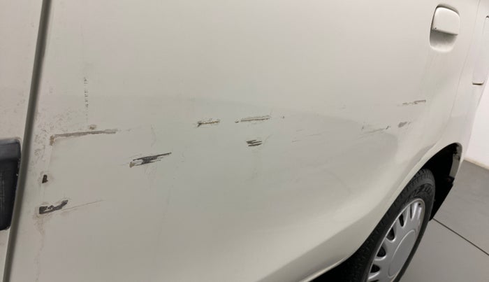 2017 Maruti Alto 800 LXI O, Petrol, Manual, 68,428 km, Rear left door - Minor scratches
