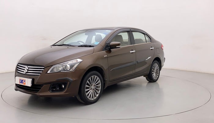 2015 Maruti Ciaz ZXI+, Petrol, Manual, 1,04,650 km, Left Front Diagonal