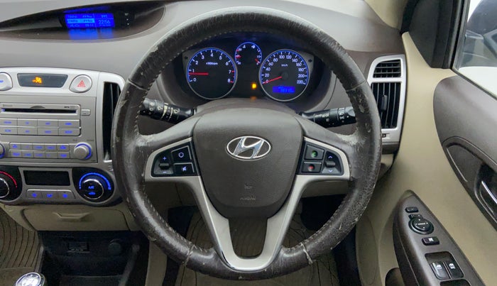 2012 Hyundai i20 ASTA 1.2 O WITH SUNROOF, Petrol, Manual, 38,603 km, Steering Wheel Close Up