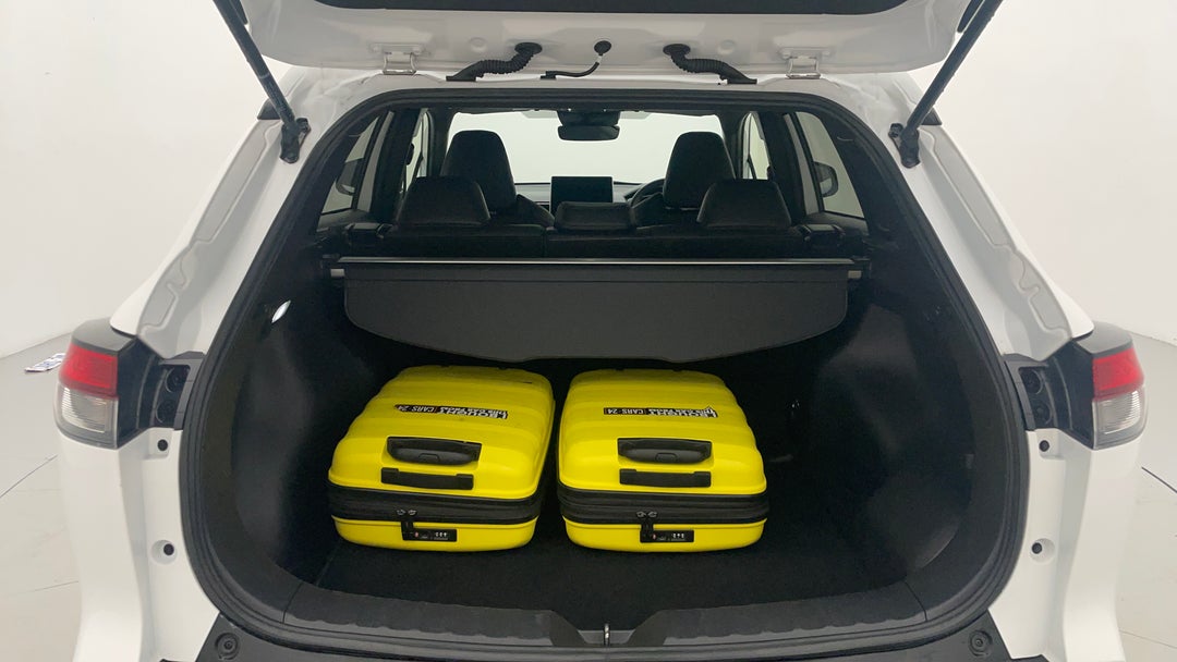 Boot Inside View with Luggage