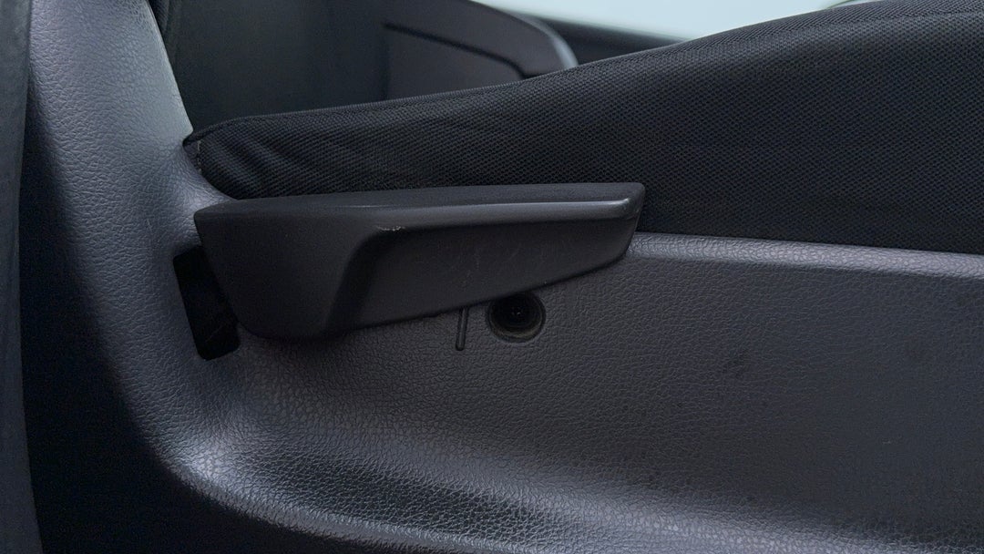 Drivers Side Adjustment Panel