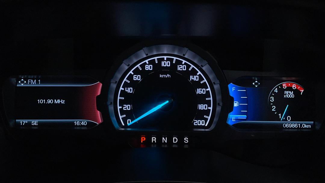 2015 Ford Ranger Xlt 3.2 (4x4), Automatic, 69861 km, Odometer View