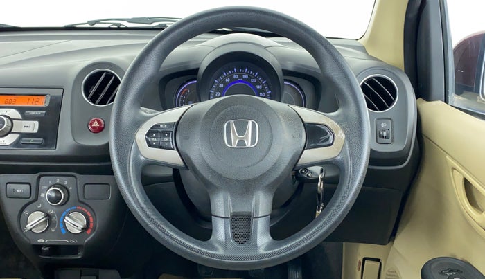 2016 Honda Amaze 1.2 SMT I VTEC, Petrol, Manual, 21,857 km, Steering Wheel Close Up